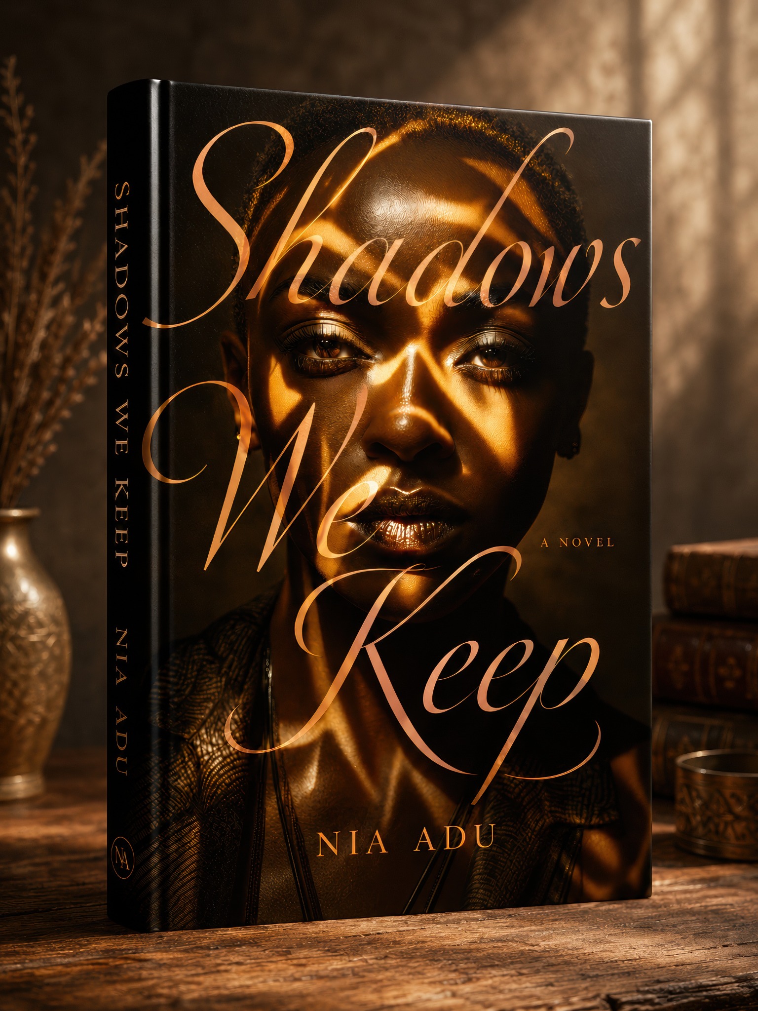 Book cover concept for Shadows We Keep